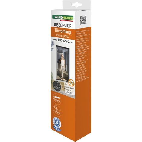 WINDHAGER Fliegengitter Türvorhang Insect Stop Plus