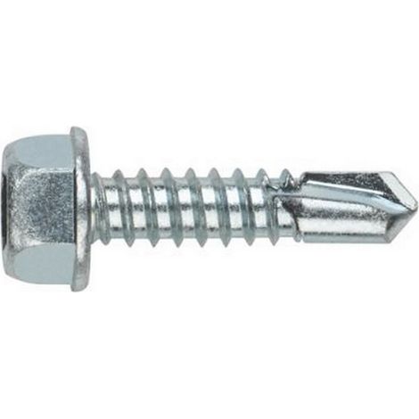 (5,5X19) TORNILLO AUTOTALADRANTE DE CABEZA HEXAGONAL TORNILLO(100U) - INDEX