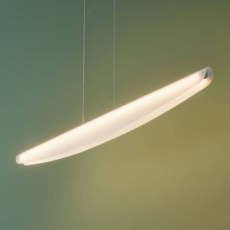 Große gebogene Pendelleuchte mit dimmbarem LED - Auren