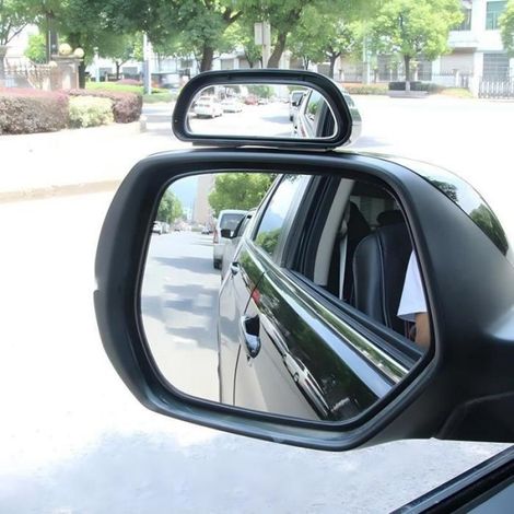 Rétroviseur Angle Mort - Universel Réglable Grand Angle HD - Pour Voiture - Lot de 2 (1/3)