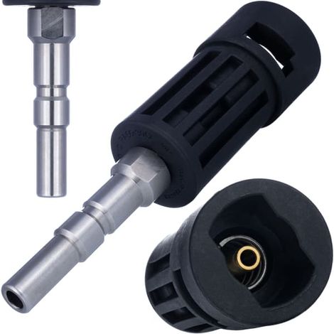 Ecleanfy - Adaptateur pour nettoyeur haute pression Nilfisk QC/Kranzle D12 vers Kärcher K à baïonnette – Installation facile 160 bars Compatible avec Nilfisk et Kranzle K2160 TS (1/5)