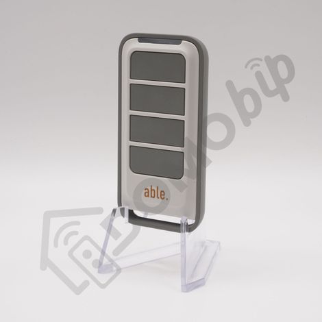 ABLE TX TOH 4 433C Contrat 47 - Télécommande 4 boutons pour automatismes V2/ABLE 433,92 MHz - Remplace V2 PHOX 4 (1/5)