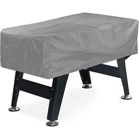 Copertura impermeabile per tavolo da calcio balilla pieghevole, copertura per tavolo da calcio balilla rettangolare 210D Oxford impermeabile antipolvere per mobili da giardino 16011550 cm
