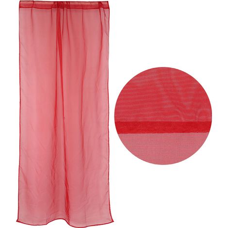 Moustiquaire en trinylon, pour balcon, salon, chambre, tringle à rideaux, 100 x 270 cm (1/5)