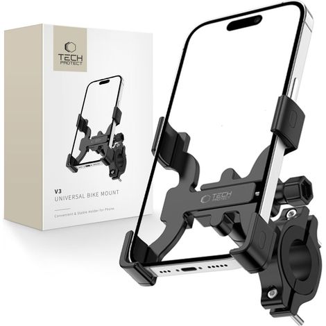 V3 Smartphone-Halterung für Fahrradlenker – Schwarz (1/5)