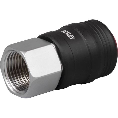 Sealey ACH65 High Flow Coupling Body Female 1/2""BSPT (1/3)