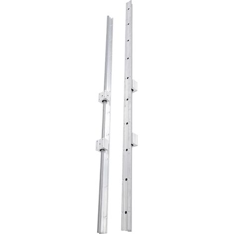 2 axes optiques SBR12-1000 mm + 4 curseurs SBR12UU (1/5)