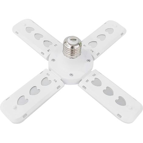 LED-Garagenleuchten – Dimmbare Garagendeckenleuchte, 6000 lm, 6500 K, E27/B22