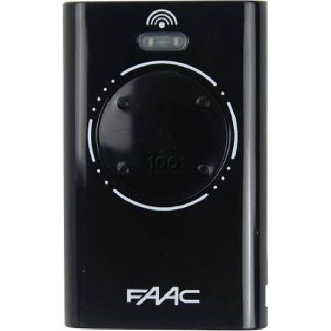 Télécommande FAAC XT4 868 SLH NOIRE (1/2)