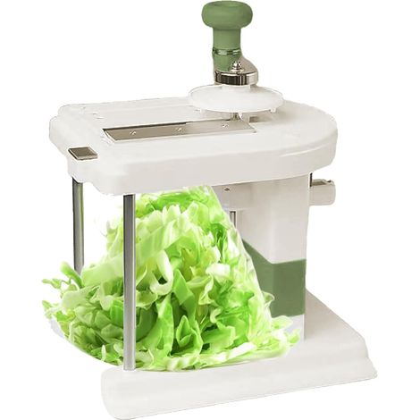1 Hachoir À Chou, Mécanisme À Manivelle, Lames Acier Inoxydable, Pour Légumes Et Fruits, Cuisine Domestique