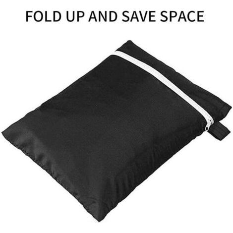 QORVA-Housse de Protection pour Chaise Longue Pliante, Housse de Rangement 210D Oxford pour Fauteuil Relax, imperméable, Anti-UV, protège Contre Les dommages dus à la Corrosion(W 71 × H 110 cm)-Fei Yu