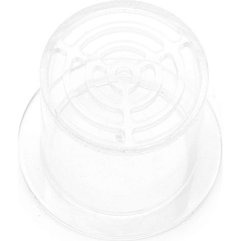 Couvercle de protection pour l'alimentation et la reproduction des poissons - Couvercle transparent en acrylique pour mangeoire à coraux, empêchant l'accès aux poissons (1/3)