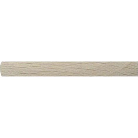 Tringle à rideau en bois brut 20mm – Longueur 1.5m – Personnalisable, installation simple pour rideaux légers – Finition authentique – Mobois