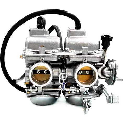 Carburateur bicylindre pour moto compatible avec les carburateurs Honda Rebel 250, CA250 et MX250 (1/4)