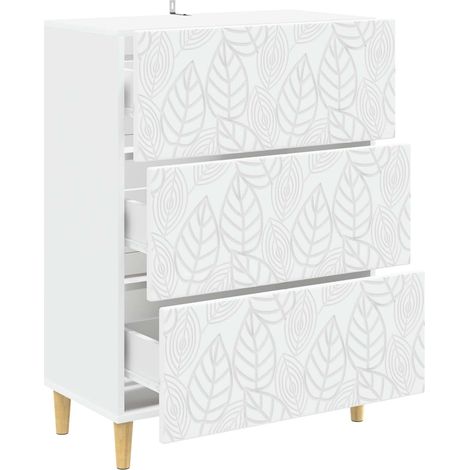 Armadio da Stoccaggio  Mobile con Cassetti Bianco 66 x 34,5 x 90 cm DAS462463 (1/5)