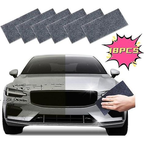 Lot de 18 chiffons nano pailletés pour voiture, chiffons nano magiques pour effacer les traces de rayures. (1/5)