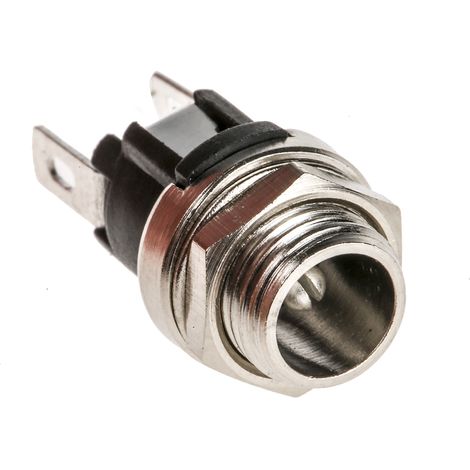 Prise d'alimentation CC, Montage panneau, 21.3mm