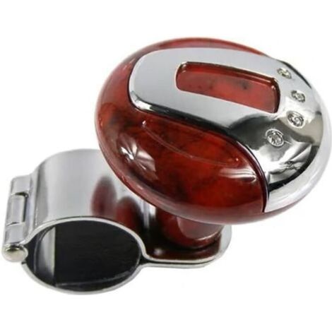 Booster De Volant,Booster De Volant De Voiture Bouton De Volant Universel Boule De Bouton De Rotation De Volant Bouton De Direction Boule Auxiliaire Bouton Pour Bateau Voiture Camion (1/5)