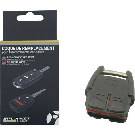 COQUE CLE ADAPTABLE POUR OPEL 3 BOUTONS LAME FRAISEE ESCAMOTABLE KEYSKAR