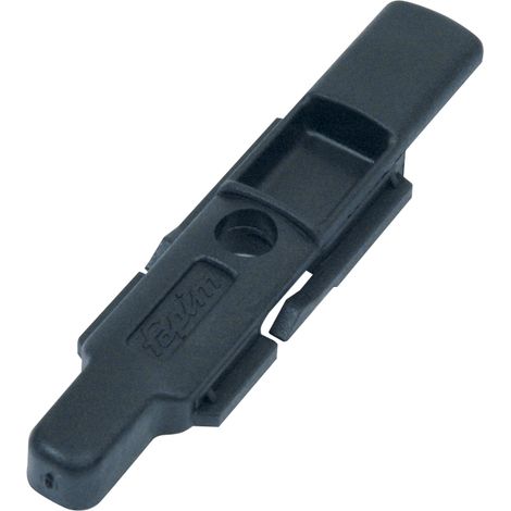 Embout de tringle nylon fixation diamètre 8 mm pour profil à gorge 15 x 20 mm FAPIM 408588