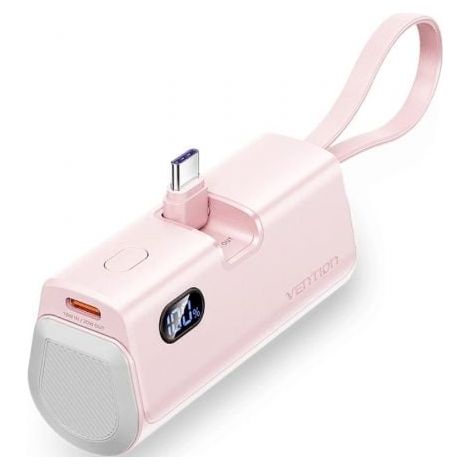 Powerbank Vention FHQP0 Rosa 4800 mAh
