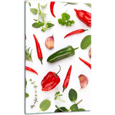 Glasplatte, Tischplatte, 30x52, Pfeffer (1/5)