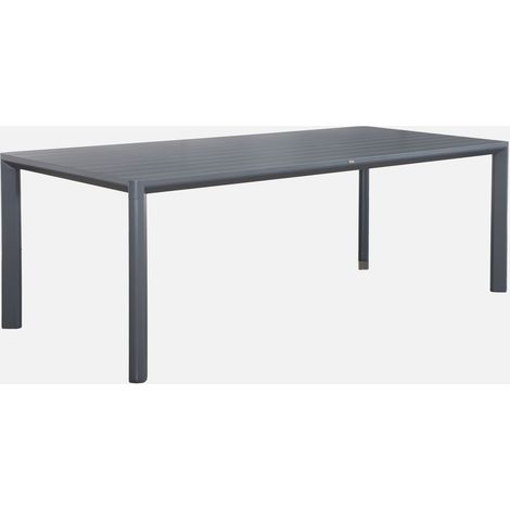 Mesa de jardín de aluminio de 8 plazas (1/5)