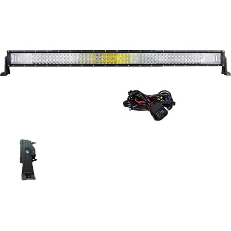 Barra de luz LED, brillo superior, compatibilidad versátil, 42 pulgadas 7D con cable (1/2)
