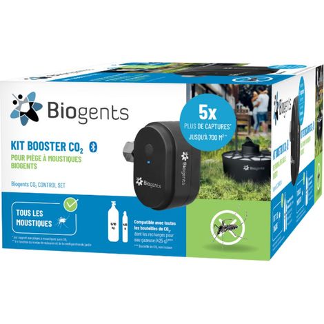 Kit Booster CO2 Biogents - Augmente l'efficacité Aero Trap (1/5)