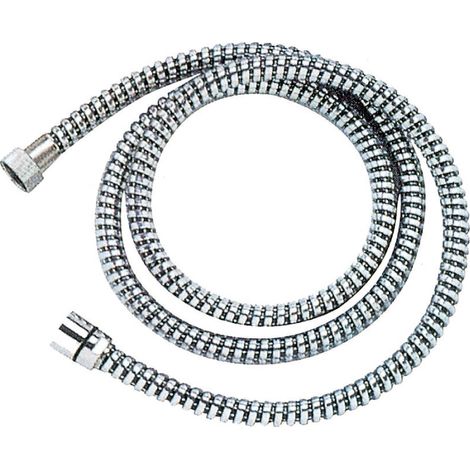tubo flessibile per doccia cm 150 m 1,5 ariflex conico in acciaio cromato (1/2)