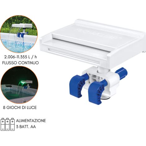 Cascata Piscina Fontana d'acqua da Giardino LED cm 35x24x32 - Bestway (1/5)