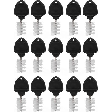 15 brosses de nettoyage pour robinet à bière en acier inoxydable 304 et ABS, bouchon de robinet, lot de 15 pièces pour bar et cuisine (1/5)