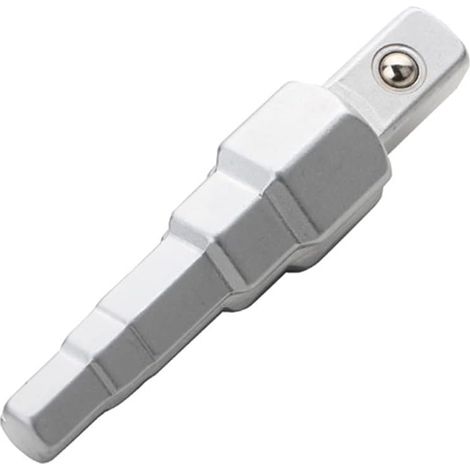 (Couleur : Argent) Clé à cliquet multi usages, outil à main de grade 5, clé plate de 1/2 pouce, adaptée à la plupart des vannes de radiateur domestiques (1/5)