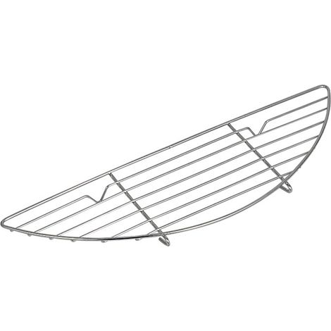 Petite grille de refroidissement demi-ronde en acier inoxydable 304, grille de cuisson, passoire à aliments, grille anti-brûlure (1/5)