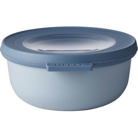 Bol Multifonction Rond - Boîte Conservation Alimentaire avec Couvercle - Convient comme Boîte Hermétique pour le Réfrigérateur, Micro-ondes (1/4)