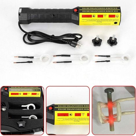 Kit de Chauffage par Induction par Induction Magnétique, 1000W Appareil de Chauffage par Induction Magnétique Portatif Outil de Chauffage Automobile sans Flamme