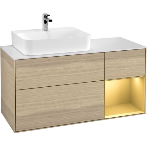 Villeroy & Boch F151HFPC Meuble sous vasque Finion F15