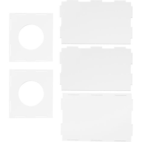 Couvercle anti-poussière pour boîte de sculpture et de polissage en acrylique, meuleuse électrique pour le décapage et le polissage, housse de protection transparente pour usage domestique, rectangula (1/5)