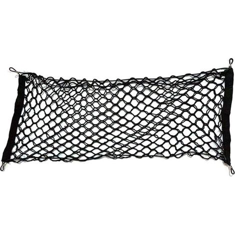 SUV dog fence, 110 x 60 cm pet net with hooks, expandable mesh cargo net (1/4)