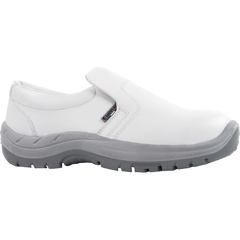 Mocassins de sécurité blancs homme PLUTONE S2 SRC en microfibre taille 41 - OVER TEAK SRL