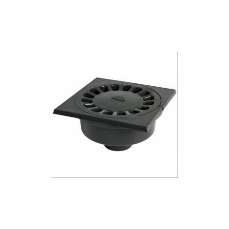Siphon de cour PVC à emboîture extérieure sable 150x150mm