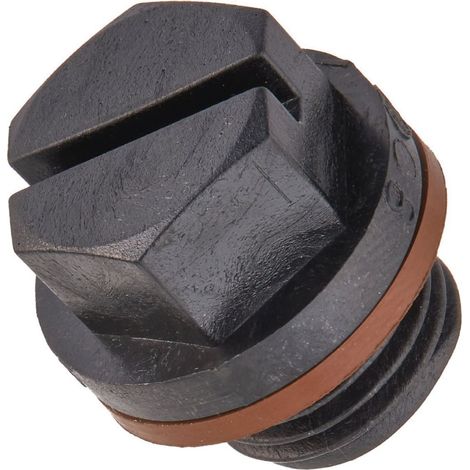 Bouchon de tuyau avec joint de rechange pour pompe - Noir - SPX1700FGV - Hayward