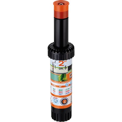 IRRIGATORE POP-UP STATICO 'GETTO' Art.90041 getto 360  ° - alzo cm 5  - CLABER