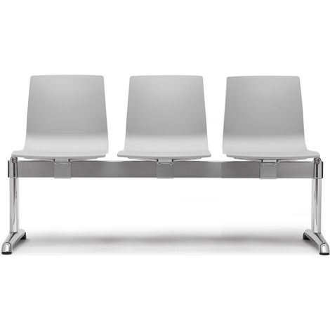 3 chaises salle d'attente ignifugées Bench Alice - Scab (1/3)