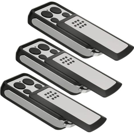 Set di 3 telecomandi per porte da garage Sdre-114253 per AVIDSEN 114253 104257 104251. Compatibile con i marchi Avidsen, Extel e Thomson.