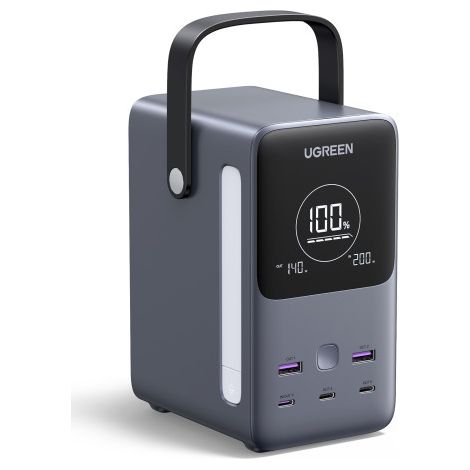 48000mAh 300W Fast Charging Power Bank gray