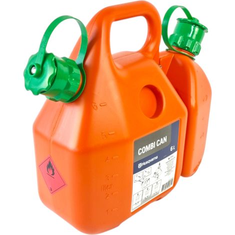 Husqvarna Kombikanister 6 + 2,5 L orange für Fett und Schmierstoffe ( 505698000 )