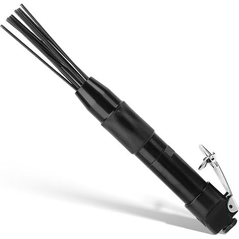 Dérouilleur à aiguilles pneumatique 4400 tr/min 12 aiguilles, nettoyeur de scories à siguille pour éliminer précisément et efficacement la rouille et la saleté (1/5)