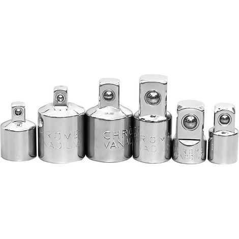 4pcs Adaptateur à Cliquet Adaptateur -DOUille Cliquet 1/2 à 3/8-3/8 à 1/2-1/4 à 3/8-3/8 à 1/4 Réducteur de -DOUille pour -DOUilles et Embouts-DOU (1/5)