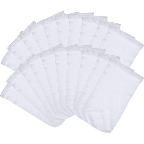 30 Pièces Pool Skimmer Socks, Chaussettes d'écumeur de Piscine Perfect Filter Savers pour Panier de Skimmer de Filtre, Doublure d'écran en Maille Ultra Fine pour Panier de Piscine (1/4)